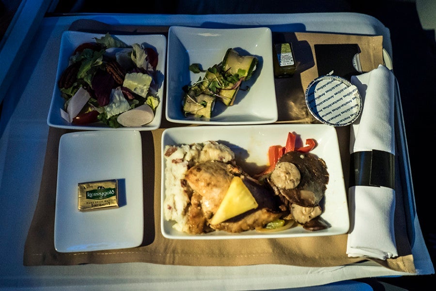 An entirely mediocre meal with thoughtless presentation.