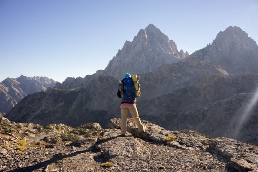 The view from the tops of Wyoming's Teton Crest Trail are mighty fine.