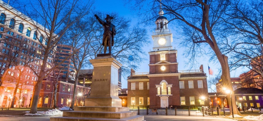 Philadelphia, here we come! Image courtesy of Shutterstock.