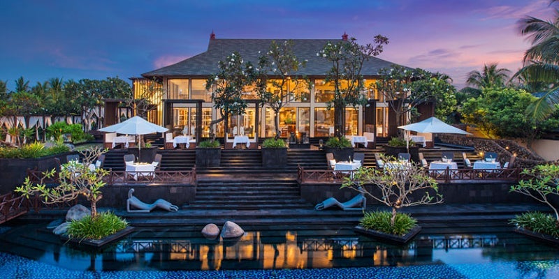 With the Starwood Preferred Guest Card, you can earn up to 5x Starpoints on purchases at properties like the St. Regis Bali.