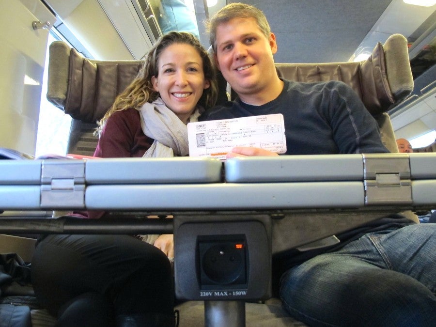 Eurostar Train to Paris