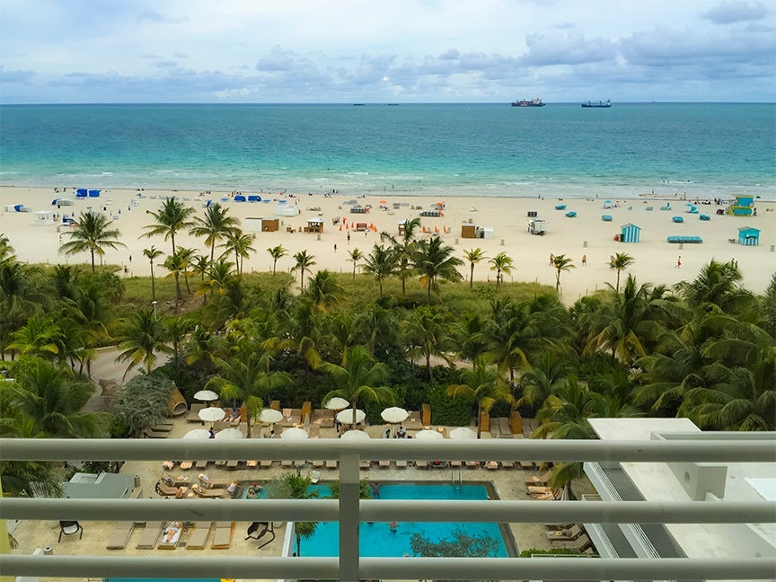 Loved the view from my Junior Suite. Those colors!