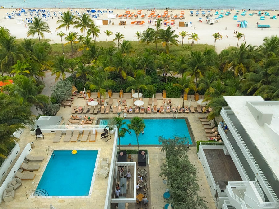 Relax at the pool, or on the beach.