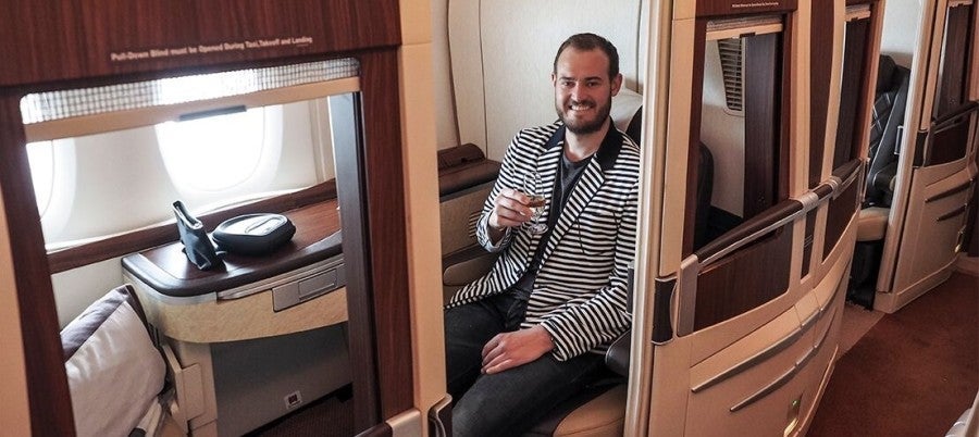 Singapore Suites TPG in seat featured