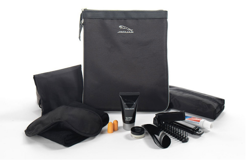 The airline will soon offer new Jaguar amenity kits on flights out of Istanbul.