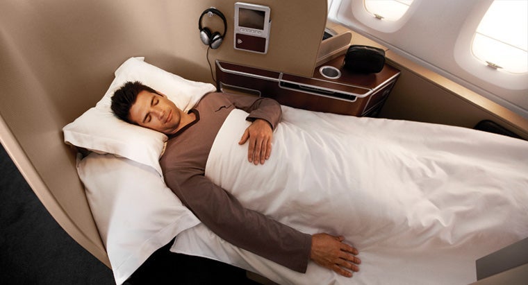 Qantas's first class is nice...but a little outdated.