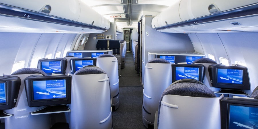 United p.s. 757 cabin.