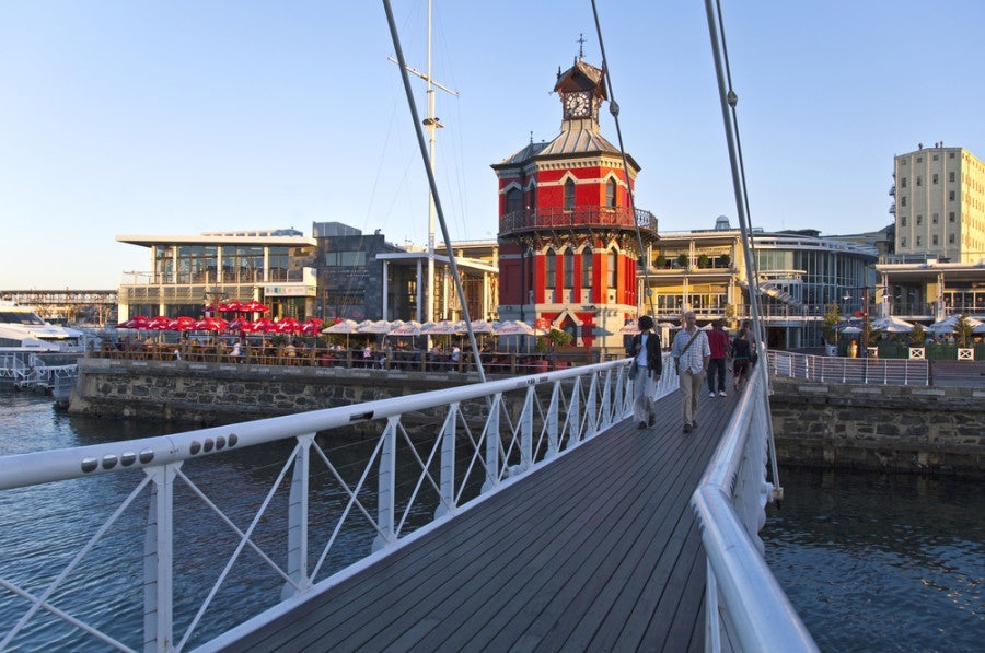 Forage through Cape Town — including the Victoria and Albert Waterfront — on The Table Bay Hotel's food tour and cooking class. Photo courtesy of Shutterstock. 