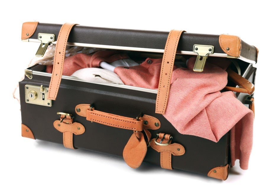 Too much junk in the trunk? Time to invest in some lightweight luggage. Photo courtesy of Shutterstock.