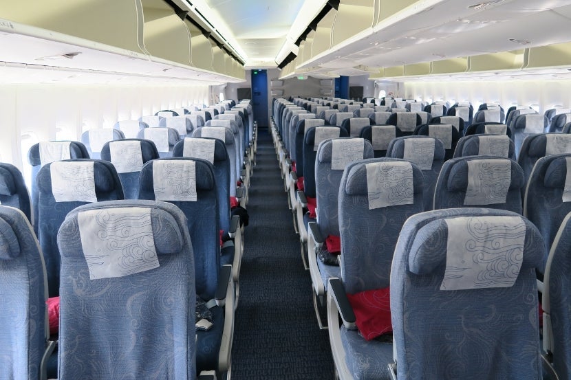 Air China 747-8i economy interior