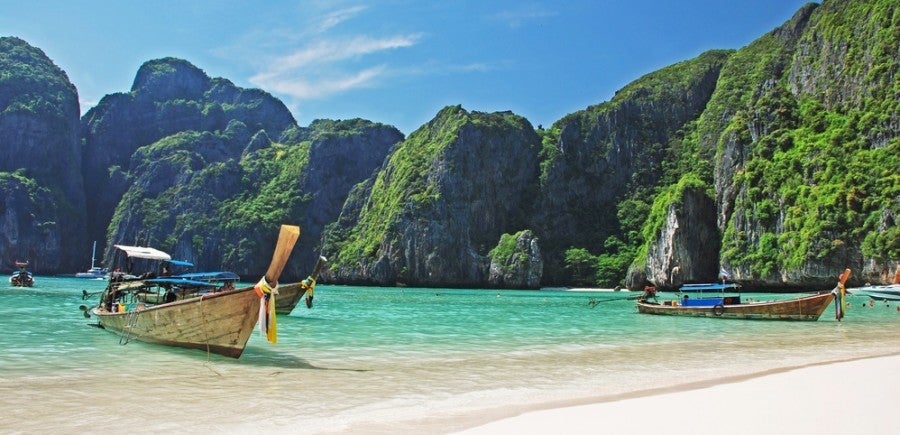 Thailand's beaches might be more difficult to get to. Image courtesy of Shutterstock.