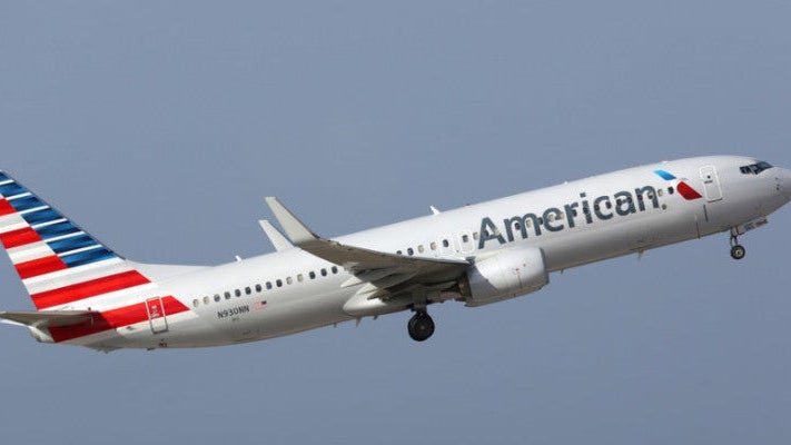American Airlines Taking Off