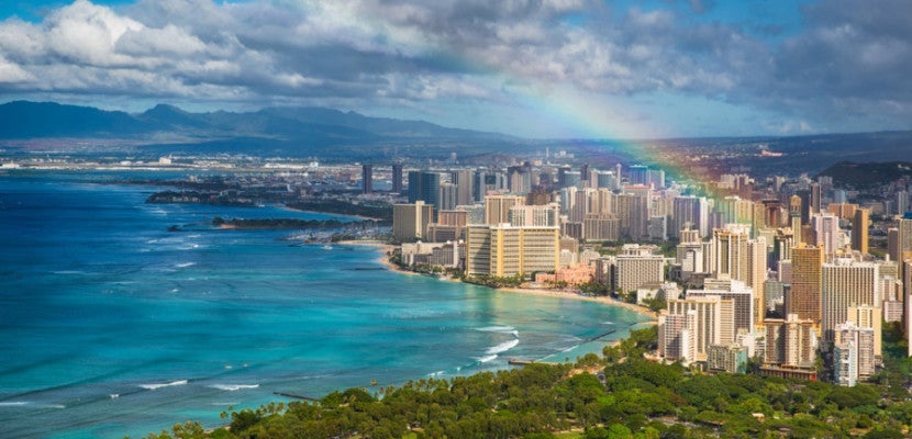 KrisFlyer miles might also be a better deal to get to Hawaii.
