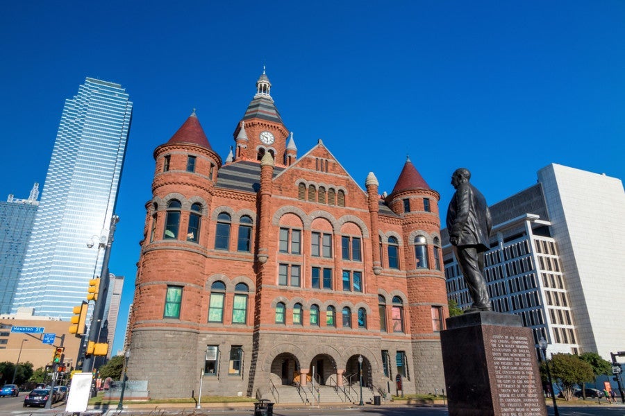 Dallas' Old Red Museum. Photo courtesy of Shutterstock.