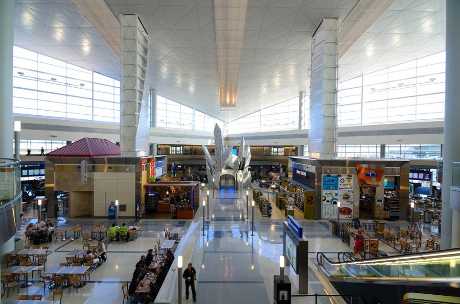 Dallas/Fort Worth International Airport. Photo courtesy of Shutterstock.