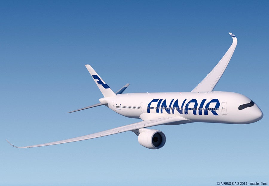 Finnair was the first European carrier to get the new jet. Image courtesy of Airbus.