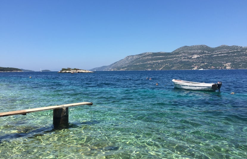 Zrnovska Banja on Korcula