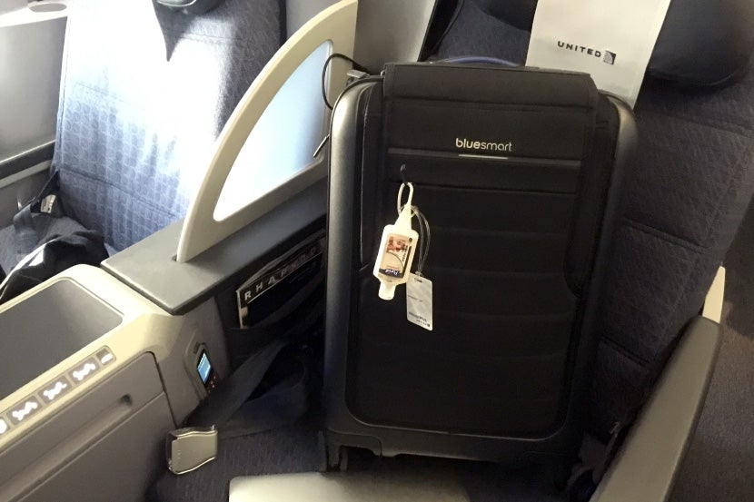 Bluesmart flying United p.s.