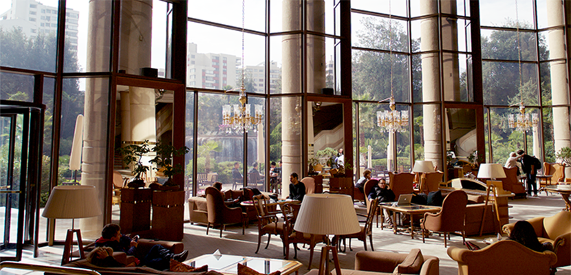 Your Hyatt points will go far at lower-level properties like the Grand Hyatt Santiago.