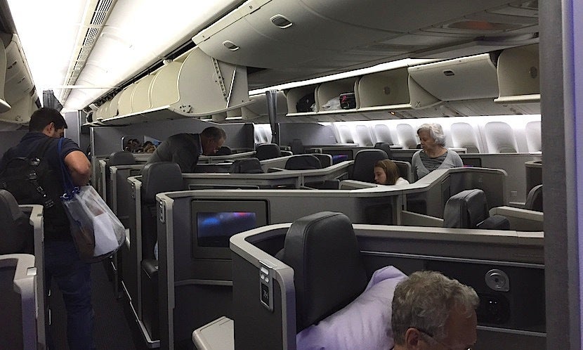 I couldn't wait to try out the new seats on American's retrofitted 777-200.