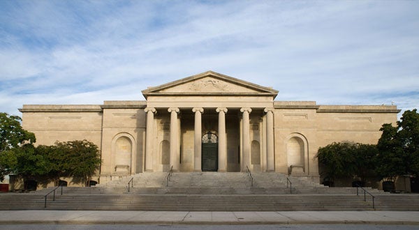 The historic Merrick Entrance of Baltimore's century-old Museum of Art. Photo courtesy of Boston Museum of Art.