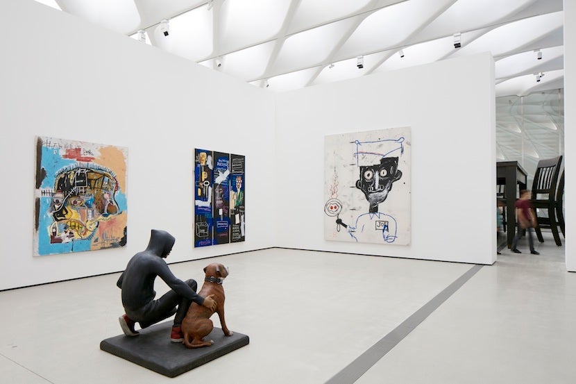 Inside one of the Broad's galleries. Photo courtesy of: The Broad. Photo credit: Bruce Damonte.