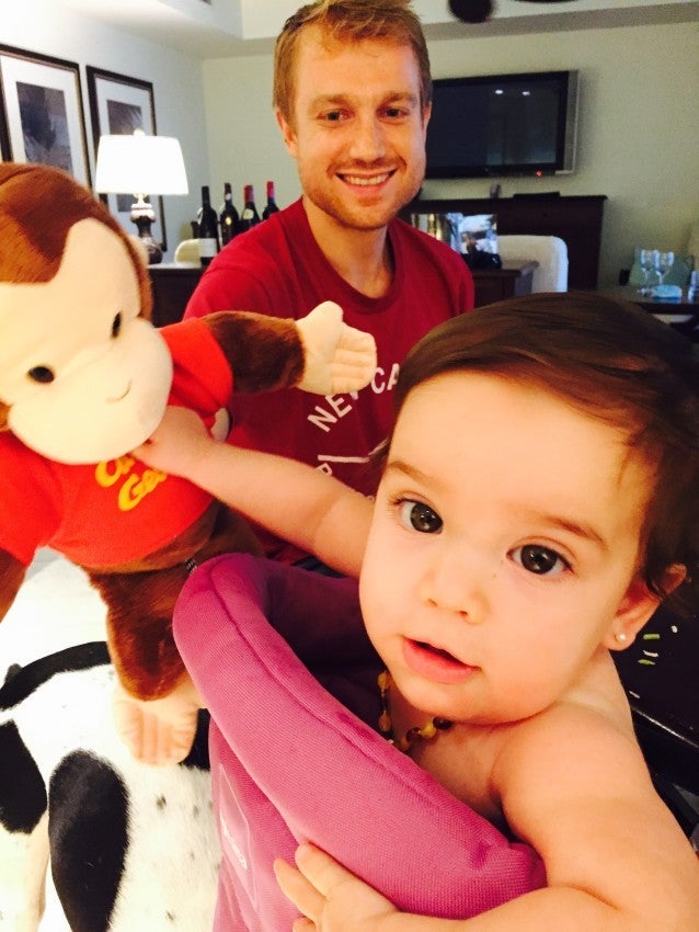 My brother, Evy and Curious George had plenty of room to play.
