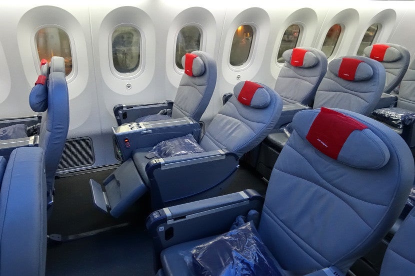 Norwegian Premium. Photo by The Points Guy