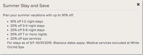Kimpton Summer Promo