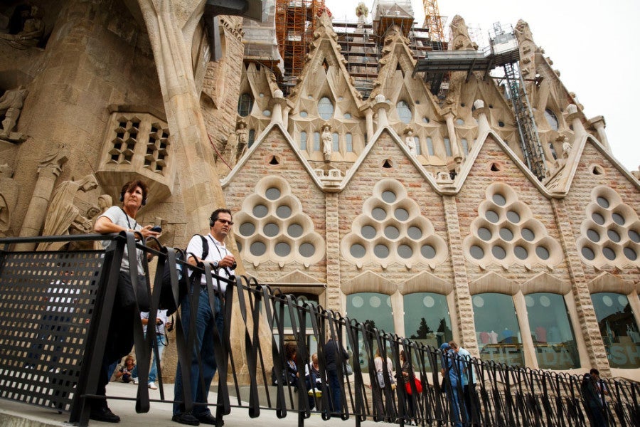 Antoni Gaudí's Sagrada Familia, under construction for five generations and counting.