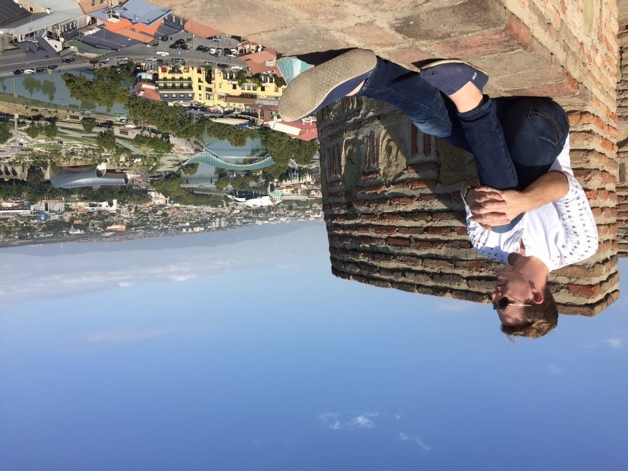 The ruins atop Sololaki Hill provide the perfect perch from which to take it all in.