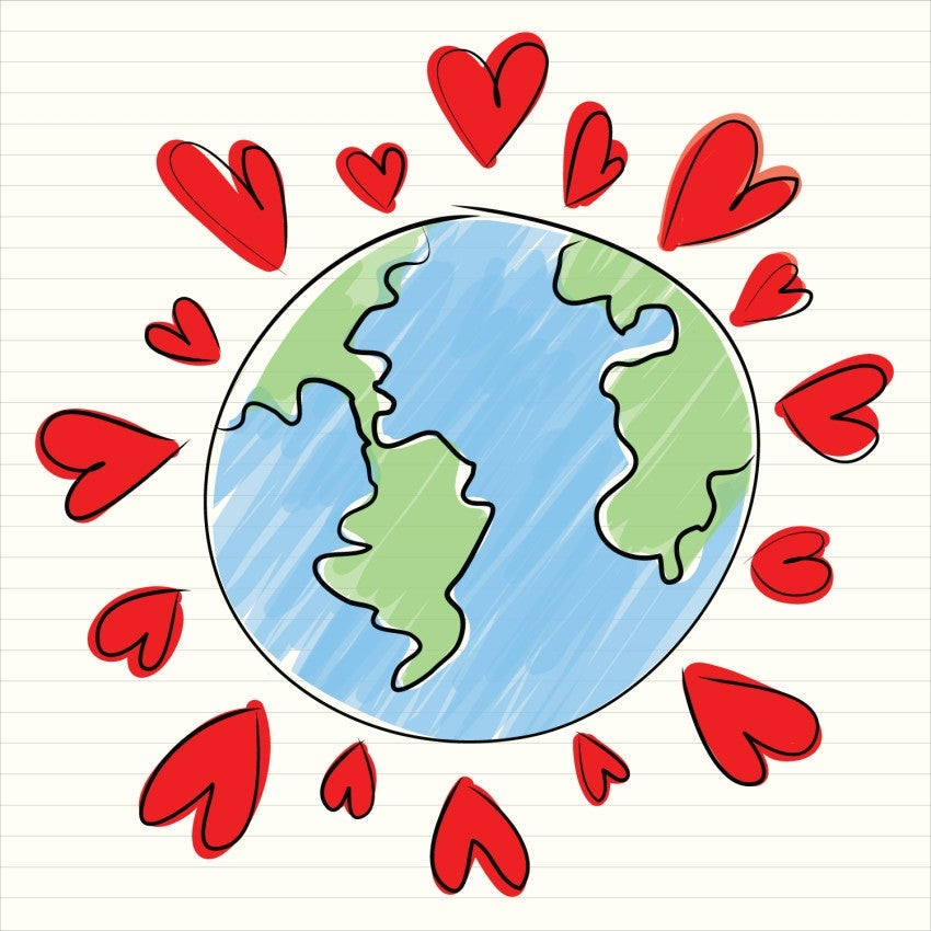 You can find romance wherever you go in the world. - Image courtesy of Shutterstock.
