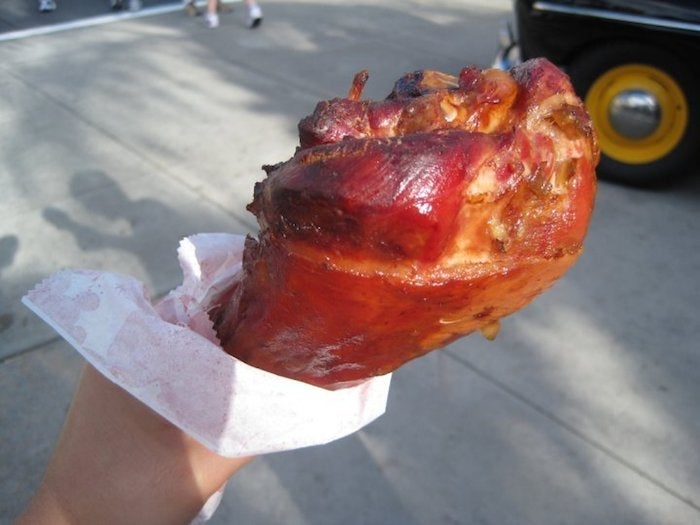 Jumbo Turkey Leg. Photo by Robert C. on Yelp