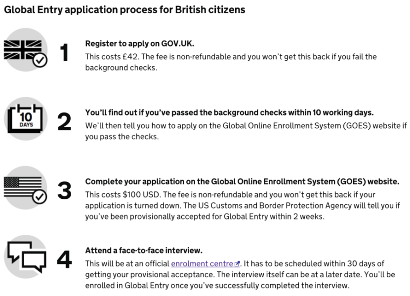 Now UK citizens can apply for Global Entry