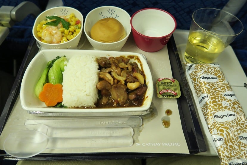 Quite a delicious meal.