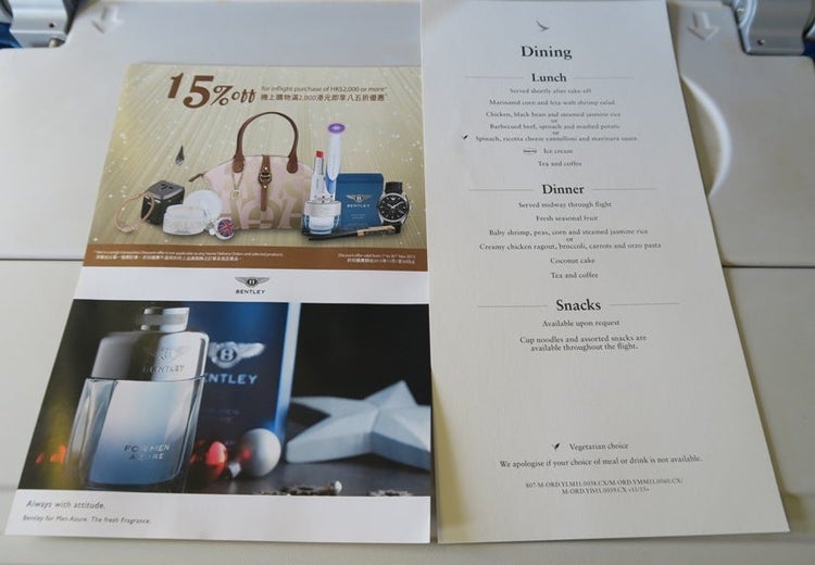 Cathay Pacific 777300ER Economy Class Review The Points Guy