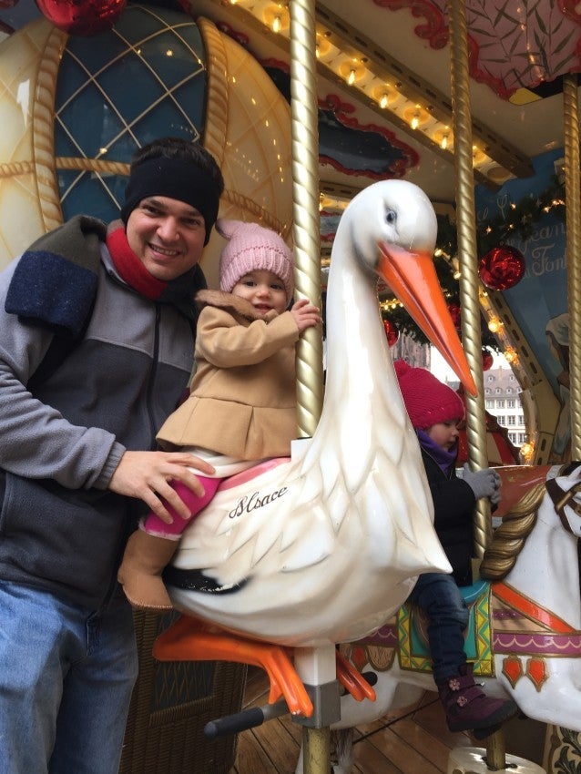 Evy and Nick Strasbourg carousel