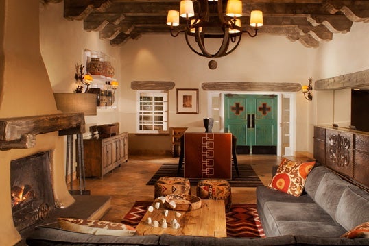 New Mexico style on display at the Hilton Santa Fe Historic Plaza.