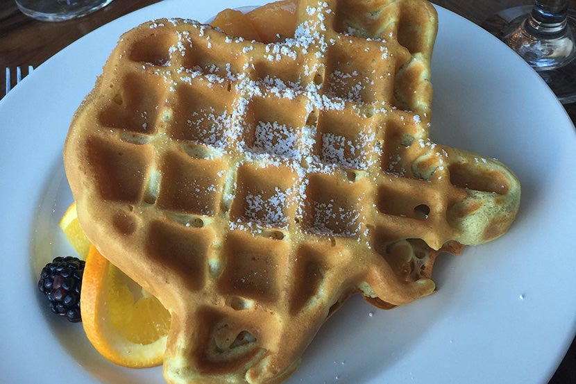 An Instagram-worthy Texas-shaped waffle.