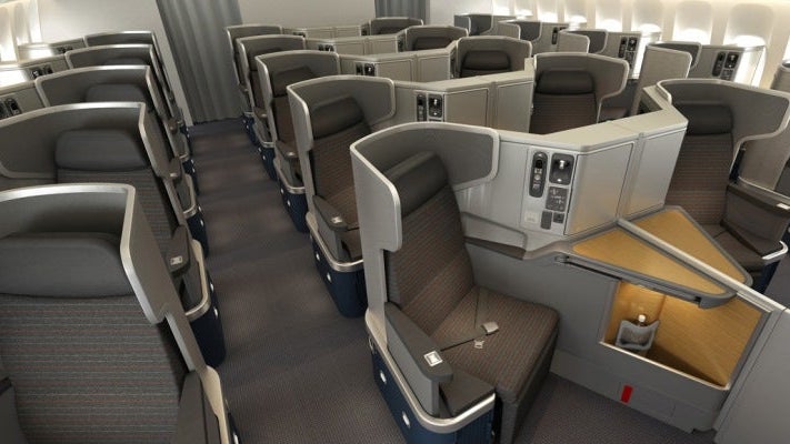 AA 777 Business Class