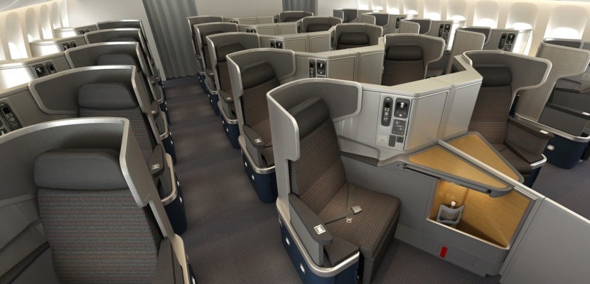Those middle seats provide the right balance of privacy and togetherness.