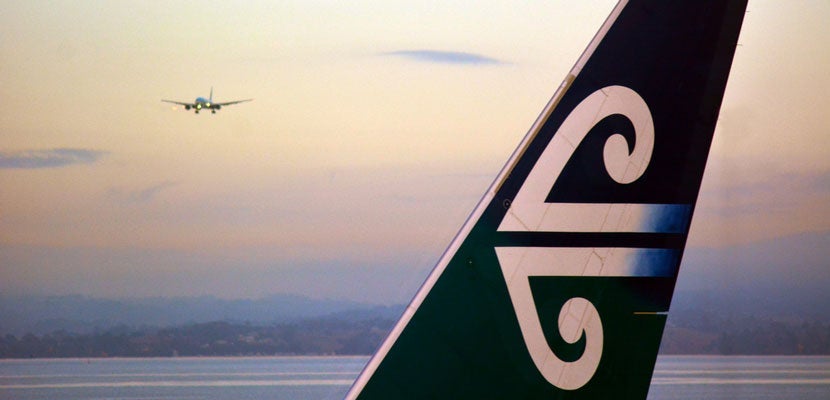 Air New Zealand is a solid choice for trans-pacific flights. Image courtesy of Shutterstock.