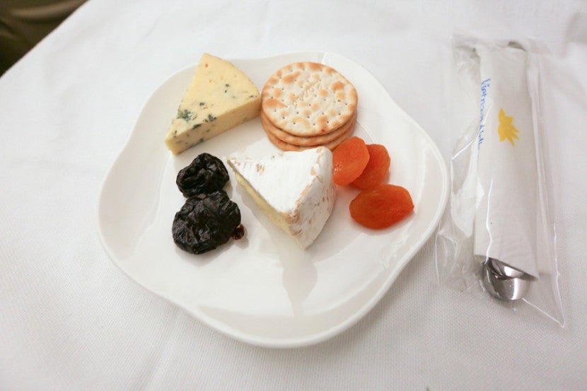 I chose the cheese plate for the first part of my dessert.