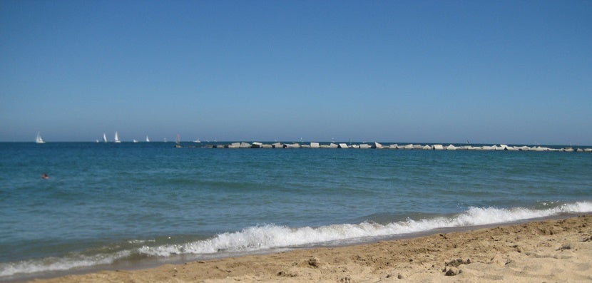 Beautiful Barceloneta Beach.