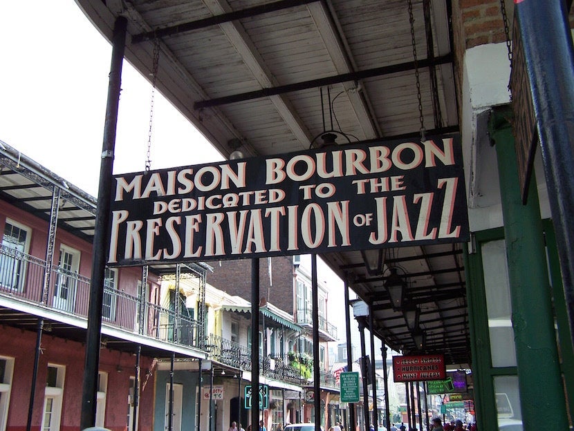 Live music fills the Quarter with music daily, from street performers to old-school venues like Maison Bourbon.