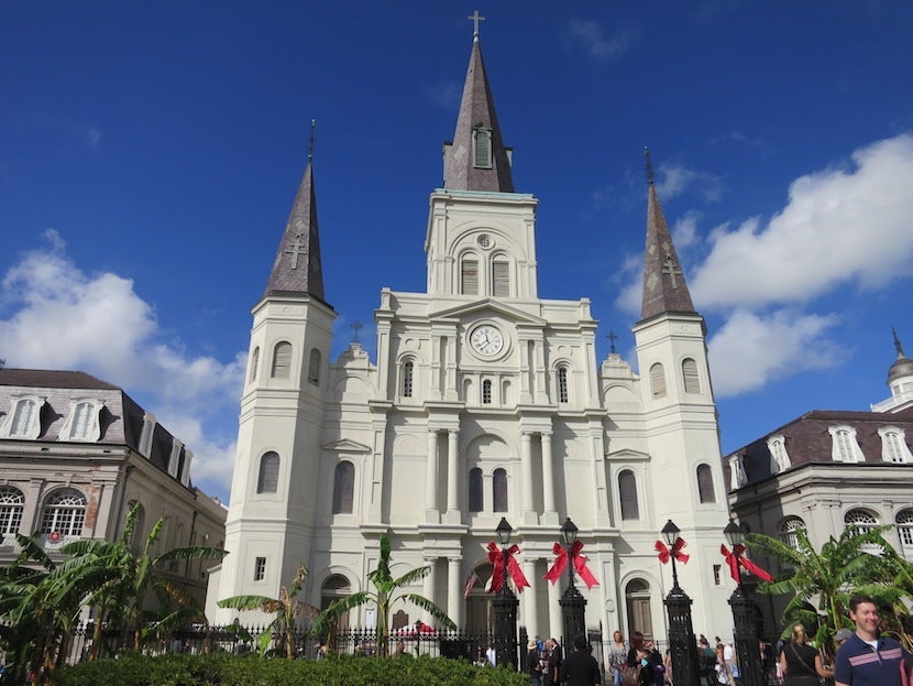 St. Louis Cathedral has marked the heart of Quarter since 1794, and is one of the city's major landmarks.