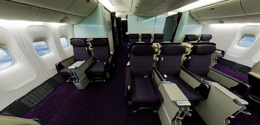 Virgin Australia's old 777 business isn't great. Image courtesy of Virgin Australia.