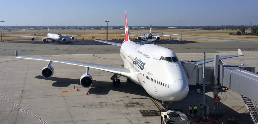Soon Qantas 747s will no longer grace the skies over the US. Image by John Walton.