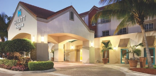 The Hyatt House Miami Airport. Image courtesy of the hotel.