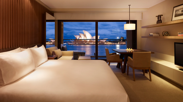 Opera Room at the Park Hyatt Sydney. Image courtesy of the hotel.
